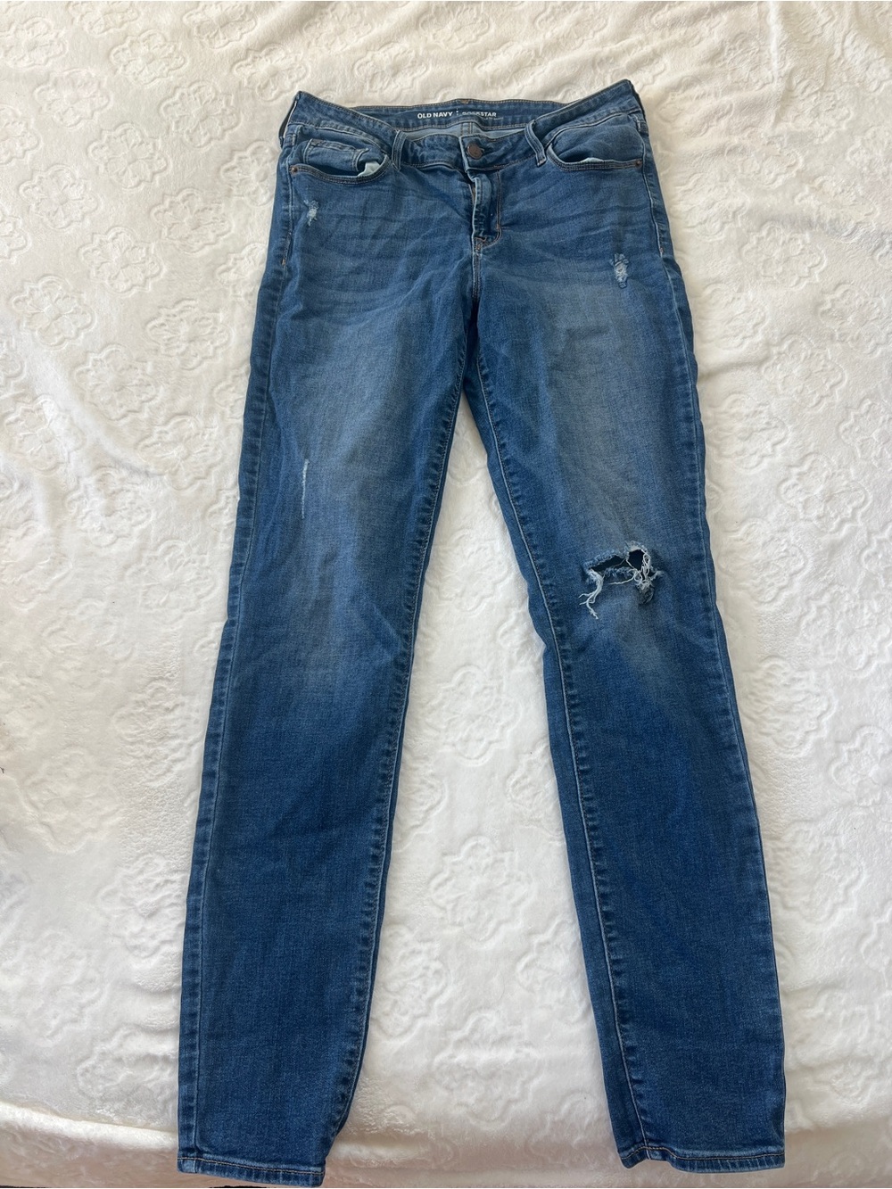 Old Navy Rockstar Skinny Jeans -size 8 long